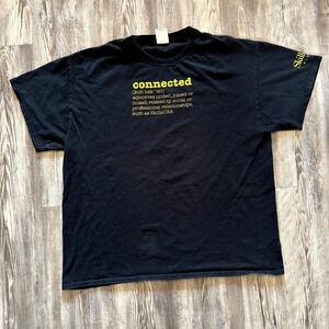 SkillsUSA Alumni T-Shirt XL Black Gildan Heavy Cotton "Connected" Graphic Tee